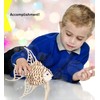 Puzzled 3D Puzzle Angel Fish Wood Craft Construction Model Kit,