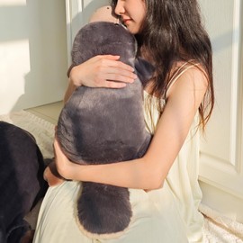 Liraziva Platypus Plush Platypus Stuffed Animal,Soft Platypus Toys Cute Platypus Plush Toy,Realistic Animal Plushie Toy for Kids and Adults 68cm/26.8 in/2.23fts