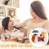 TGFIX Pack of 12 Hedgehog Craft Sets for Children Autumn