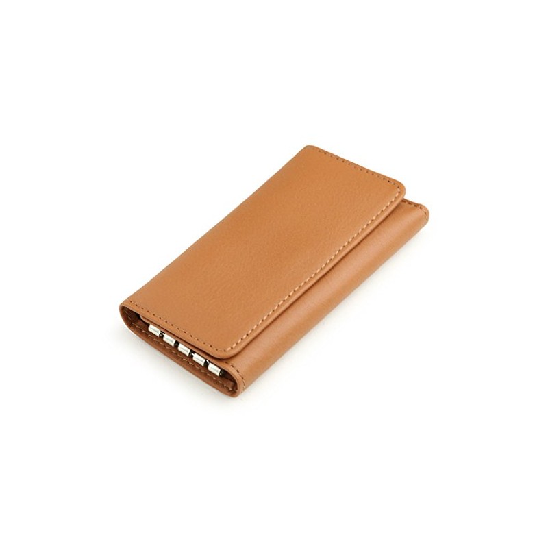 Avies Genuine Leather 4 Row Key Case, Made in Japan,
