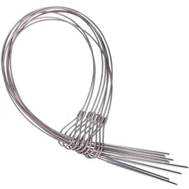 Wadoy BBQ Flexible Skewers for Grilling, 29 Inch (8 Pcs) Stainless Steel Cable Skewers