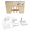 Uadme Model Making Kits, Dead Eyes Fix Hand Wood Ship