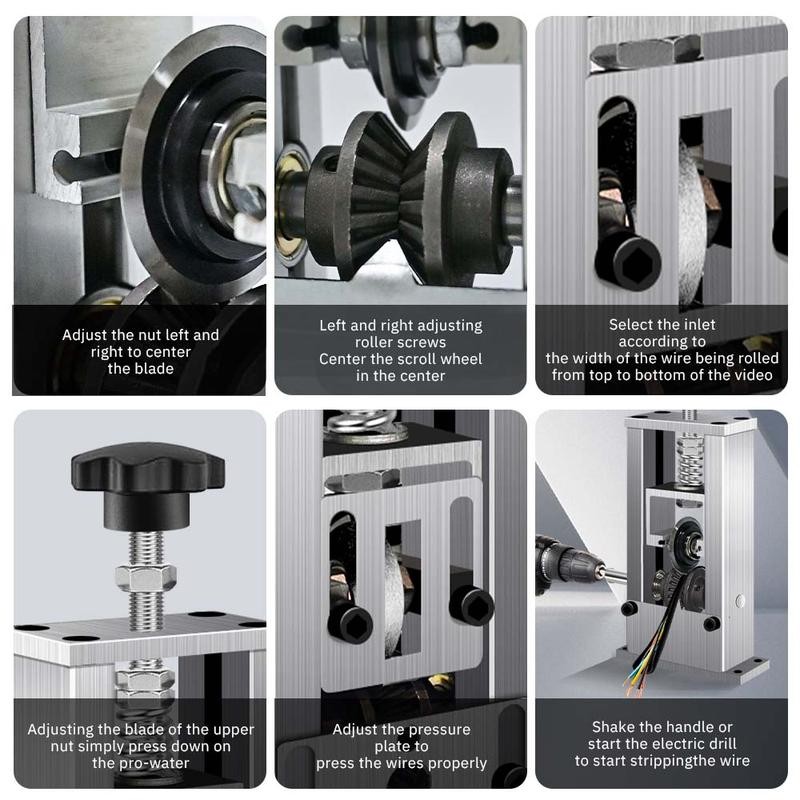 ãWire Stripping ToolsãManual & Electric Drill Operable,Â Quick-change Blade Wire Stripping