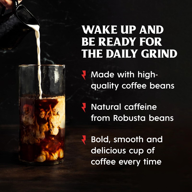 Death Wish Coffee, Organic and Fair Trade, Light Roast Coffee