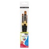 Daler-Rowney System3 Acrylic Brush, Synthetic Hair, Short Handle, Round, Short