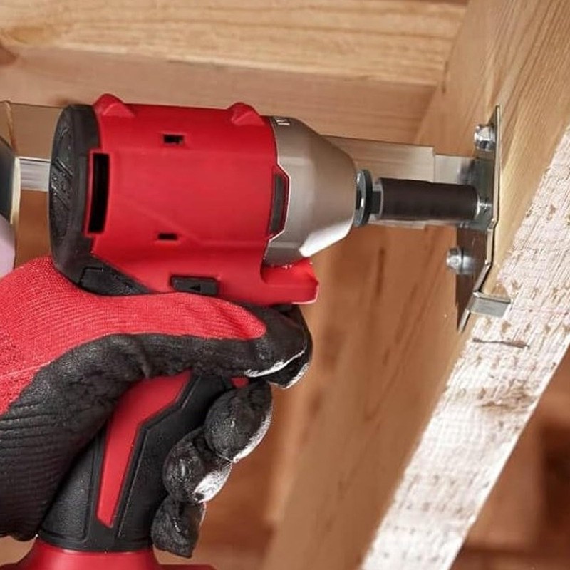 Jiawu 4PCS Low Profile Impact Socket Adapter Set, 3/4in-1in 1/2in-3/4in