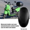 2 Pieces Motorcycle Seat Cover, PU Leather Seat Cover, Motorcycle,