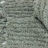 LOUDelephant Chunky Wool Knit Scarf - Plain - Oatmeal