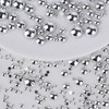 2-8mm 1000pcs Imitation Silver Beads Hemisphere Flat Back Beads for