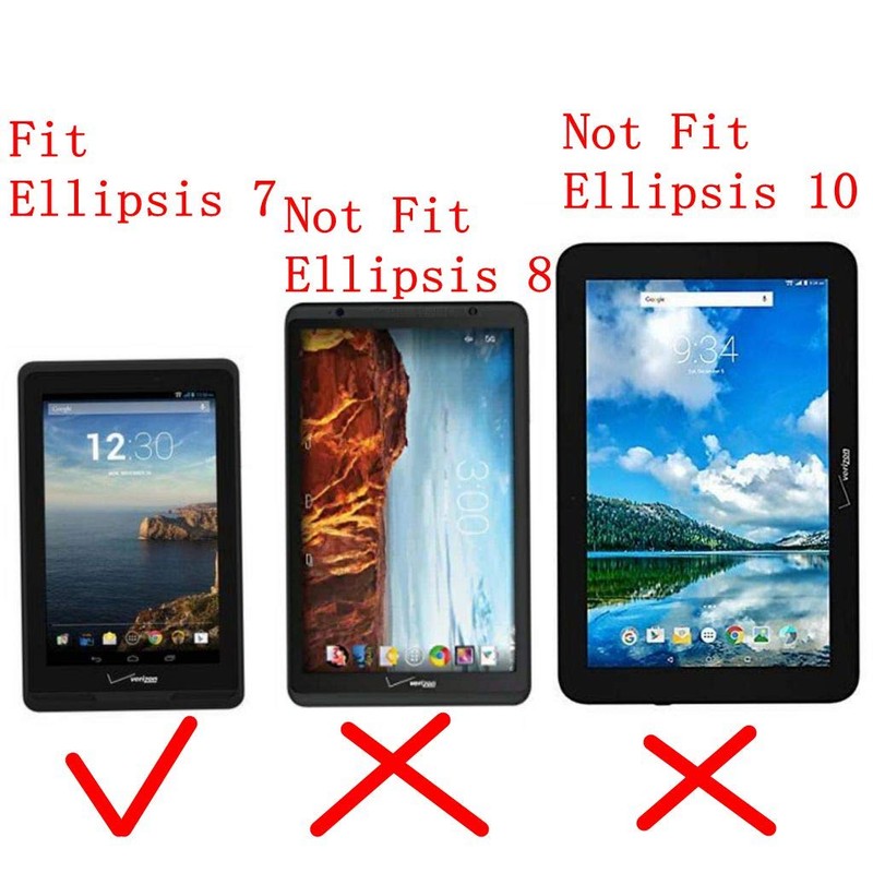 Mama Mouth for Verizon Ellipsis 7 4g LTE Case,Slim Folio