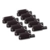 vhbw 10x Ink Roller Black Compatible with Sharp EL 1630