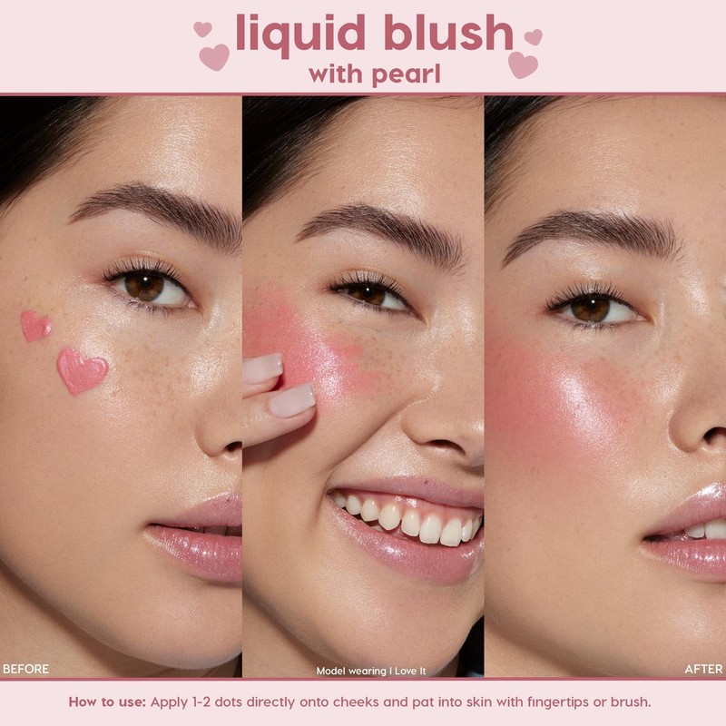 ColourPop Liquid Blush Pearl Finish - I Love It (0.3