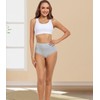 wirarpa Women's Postpartum Underwear High Waisted Ladies Cotton Panties Full