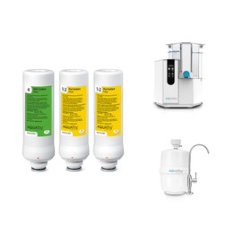 AquaTru Reverse Osmosis Filter (Stage 3) – Compatible with AquaTru Classic, Classic Smart & Under Sink Purifier Models (Blue)