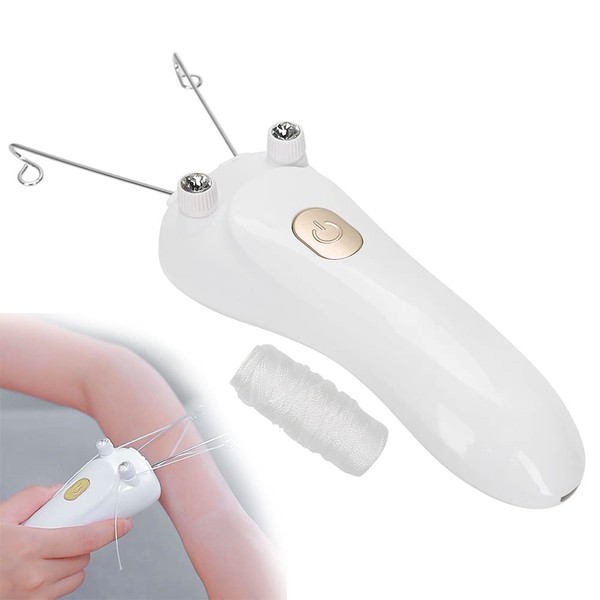 Epilator Physical Removal Tool with Electric Thread for Women and Women (Golden)