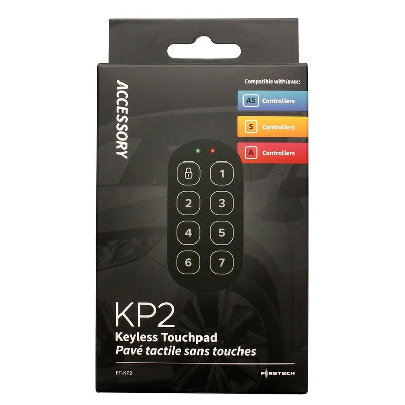Compustar FTKP2 - KP2 7-Digit Keyless Touchpad 4th Generation for