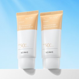 CYNIC 싸이닉 엔조이 파데스킵 톤업 선크림 50g 2개 CYNIC Enjoy Phadeskip Tone-Up Sunscreen 50g 2 Pack