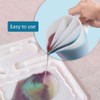 BIGEBO Silicone Spilt Cup, 5-Channel Reusable Resin Split Pouring Cup