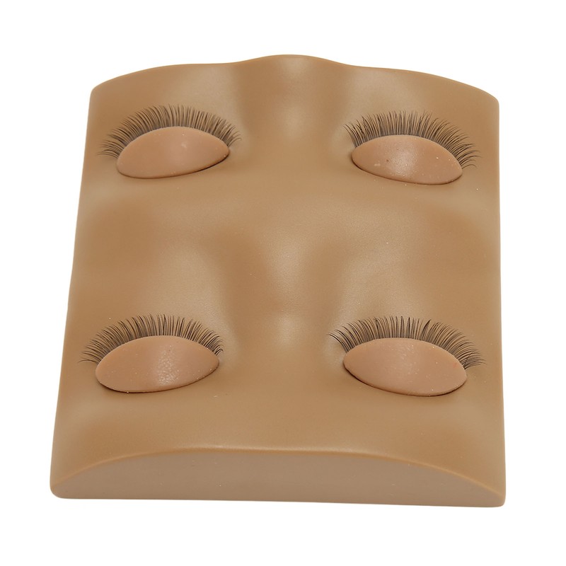 Eyelash Practice Mannequin Head Double Layer Lash Mannequin Head with
