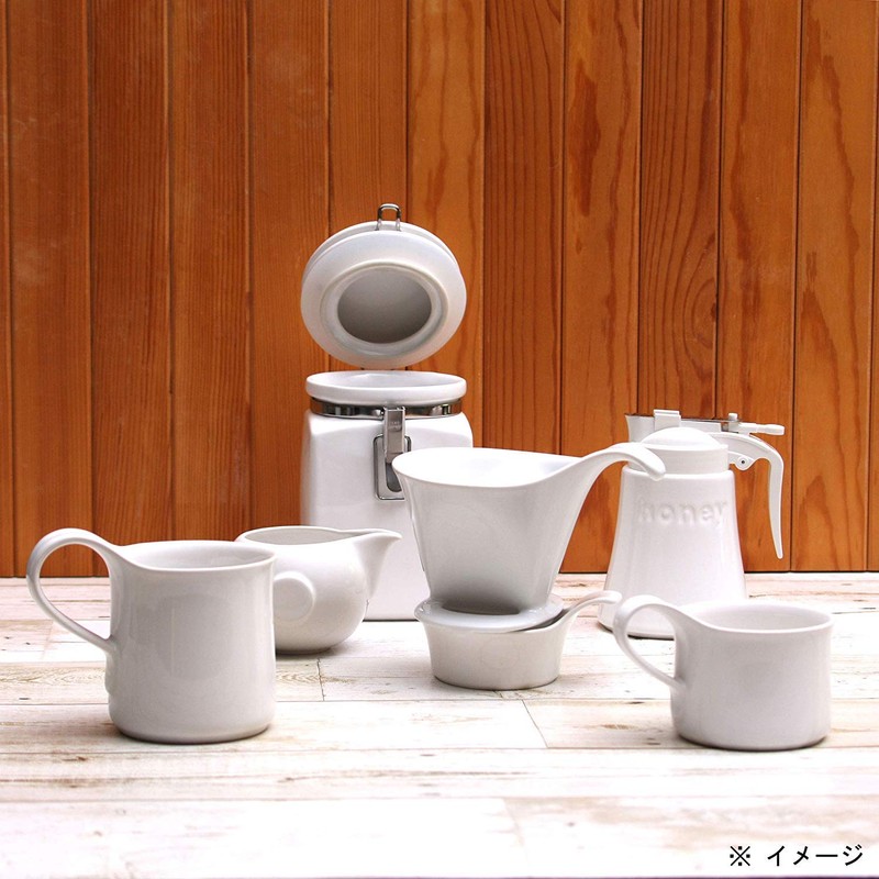 ZERO JAPAN スクエアキャニスターS ホワイト SC-44 WH