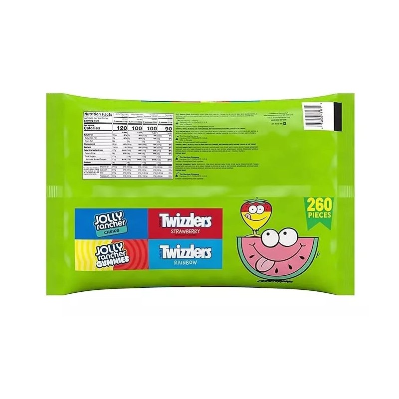 Jolly Rancher Twizzler & Jolly Rancher Variety Bag, 260 pc.