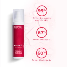 Biotrade Active Lotion 60 ml for Oily and Pore Pimples Prone Skin Eliminates Comedones Pimples Redness Irritation