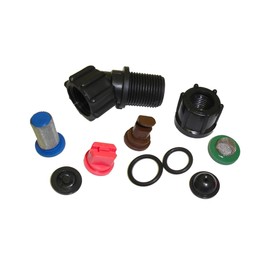 SOLO SO0610408P Elbow and Nozzle Set, Black Red Brown