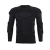 Topeter Adult Compression Padded Shirt Protective T-Shirt Rib Chest Back