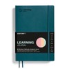 LEUCHTTURM1917 367500 Learning Journal Composition (B5), Flexcover, Pacific Green, German