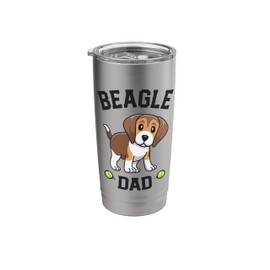 Beagle T Shirts For Men Beagle Dad Gifts For Beagle Lovers Stainless Steel Insulated Tumbler