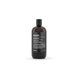 noryn Shampoo para Hombres 480 ml Fórmula Natural, Prevención de Caída y Canas. Mandarina y Bergamota.                                                