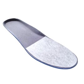 Scent Hero Relieve Itchiness Anti Odor Sweat Absorbent Static Electricity Reduction Microfiber Stainless Insole Hesthena (L) (L)