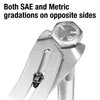 Tradespro Nut and Bolt Head Sizer, Gauge 5/16" - 1"