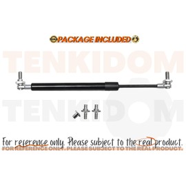 TENKIDOM Pickup Tailgate Assists Compatible with Jeep Gladiator JT 2019-2024 Shock Lift Supports Rear Gas Dampers Springs Kit No-Drill Bolt-on