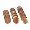 36 Pack Acacia Wood Drink Coasters, 3.68 Inch Round Wooden