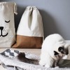 moin moin dog face drawstring 68 x 48 cm /