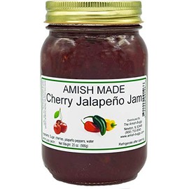 Amish Jam - Two 18 Oz Jars (Cherry Jalapeno)