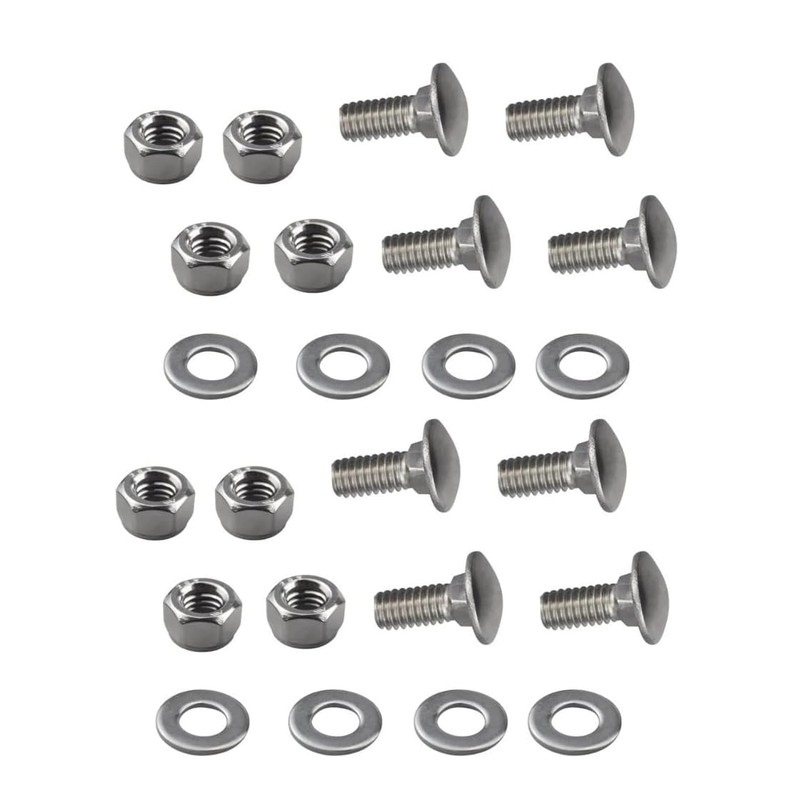 Pack of 8 784-5581A (5/16-18) 5/8" Carriage Bolts Nuts kit