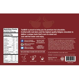 Cafe Tastle Single Serve Packets, Rich Hot Chocolate Mix, 72Count