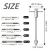 Saipor Adjustable T-Handle Ratchet Tap Holder Wrench (248mm/9.76'') with 5pcs