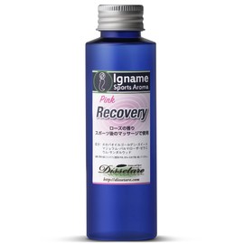 Recovery Pink Massage Oil, Recovery Oil, 100% Jojoba Oil, After Racing, Exercise, Before Bedtime, Relaxing, Genuine Product, 3.4 fl oz (100 ml) Aroma Oil