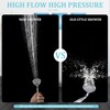 HOMEDEC Vintage Handheld Shower Head with 59inch Flexible Hose High-Pressure