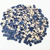 500g Square Ceramic Mosaic Tiles, 500PCS 1 * 1CM Handmade