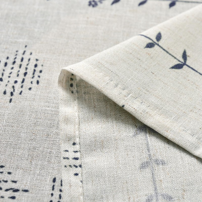 French Country Curtains for Kitchen,Sheer Linen Nautical Geometric Aztec Western