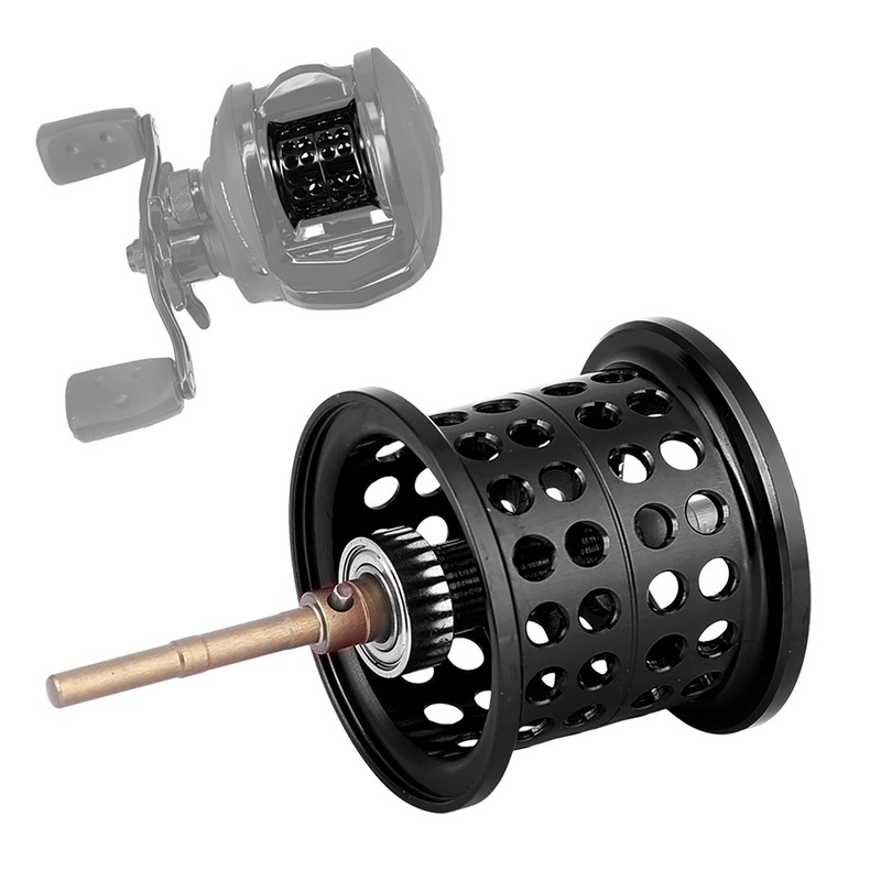 Aluminum Fishing Round Bearing Reel Spool for PMAX3/BMAX3/SMAX3 Casting Reels