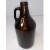 64 Fluid Ounce Amber Glass Beer Making Jug With Handle