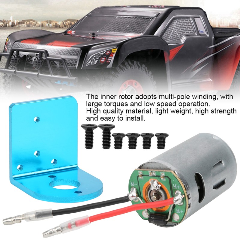 Metal 540 Motor with Motor Mount Set Accessories for Wltoys