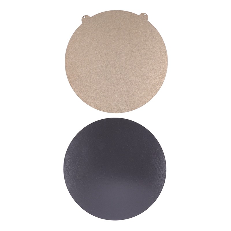 Round Textured Flexible Spring Steel Plate with Magnetic Base Double