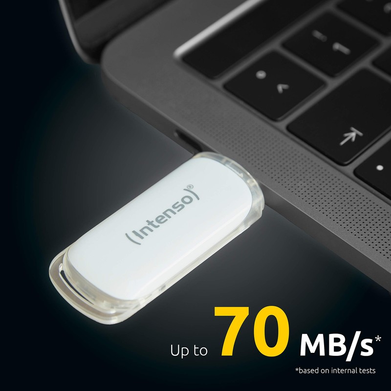 Intenso Flash Line 64 GB USB-C Stick, Super Speed USB