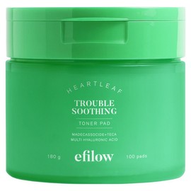Epilow Houttuynia cordata madecassoside trouble soothing toner pad 180g, 100 sheets, 1 piece / 에필로우 어성초 마데카소사이드 트러블 수딩 토너패드 180g, 100매입, 1개